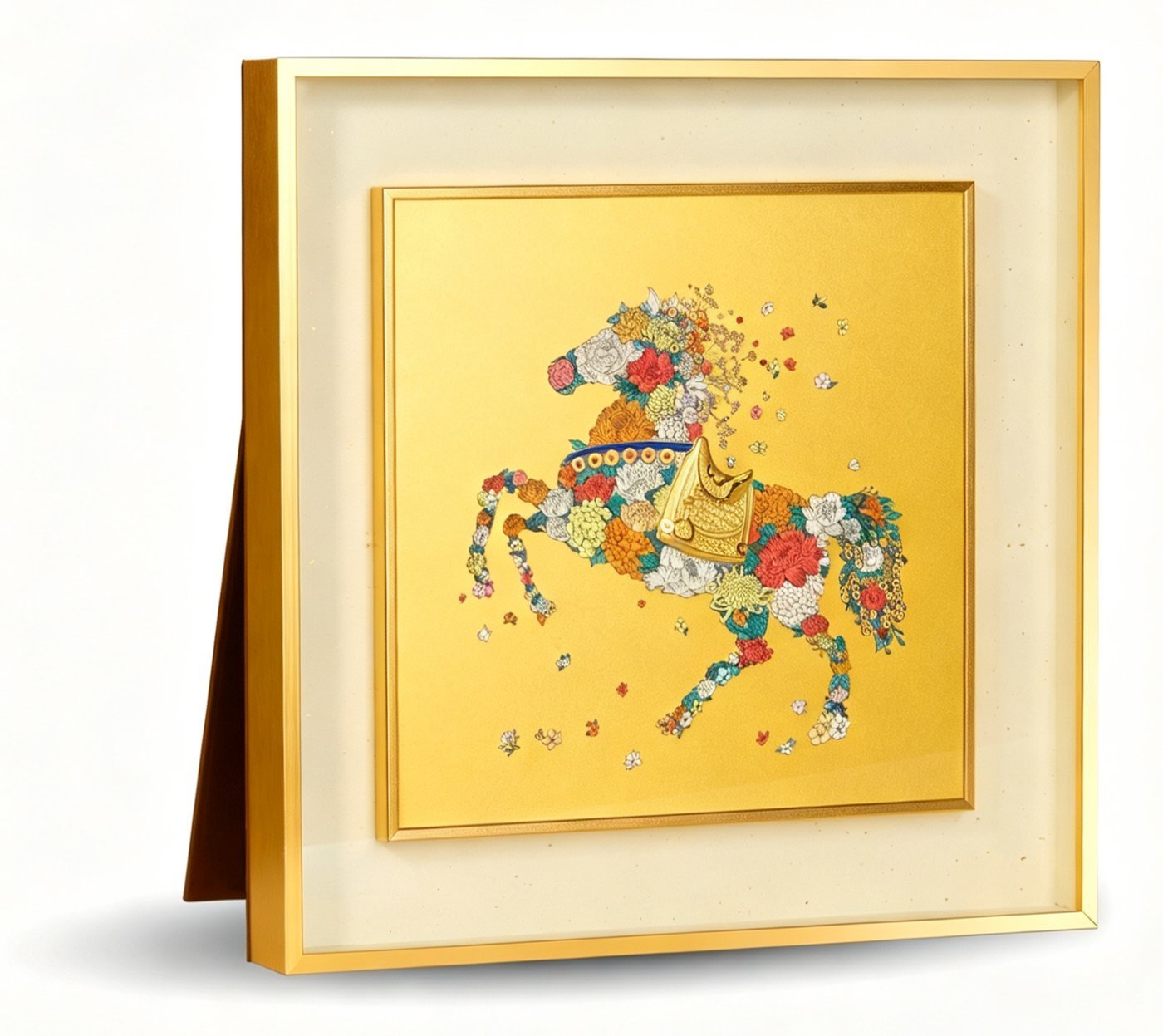 Horse Brings Fortune 3D relief